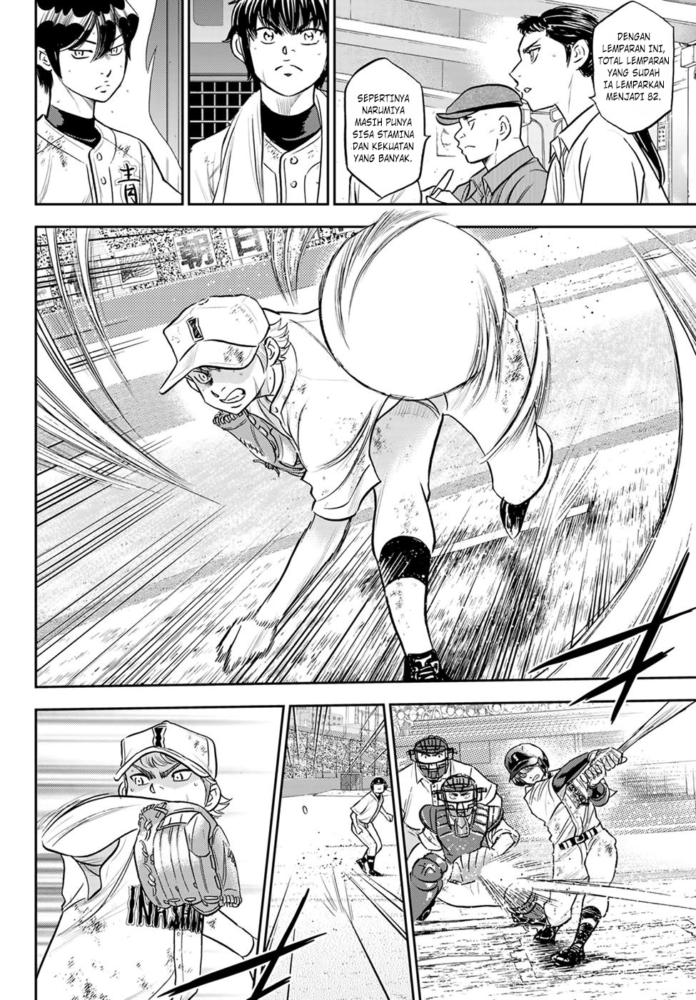 Diamond no Ace Act 2 Bab 290 halaman 14