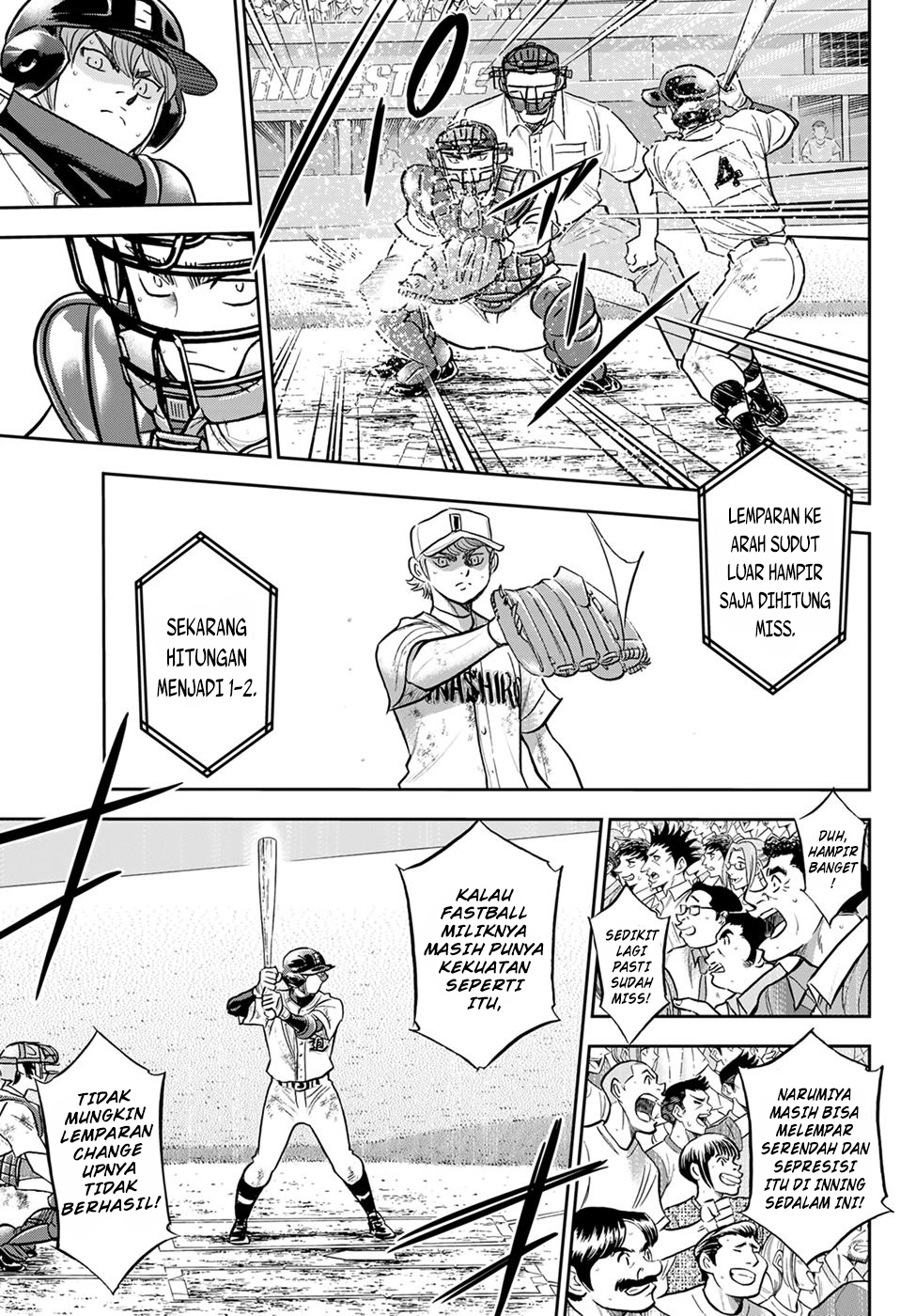 Diamond no Ace Act 2 Bab 290 halaman 15