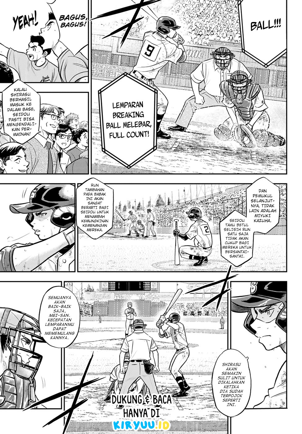 Diamond no Ace Act 2 Bab 291 halaman 5