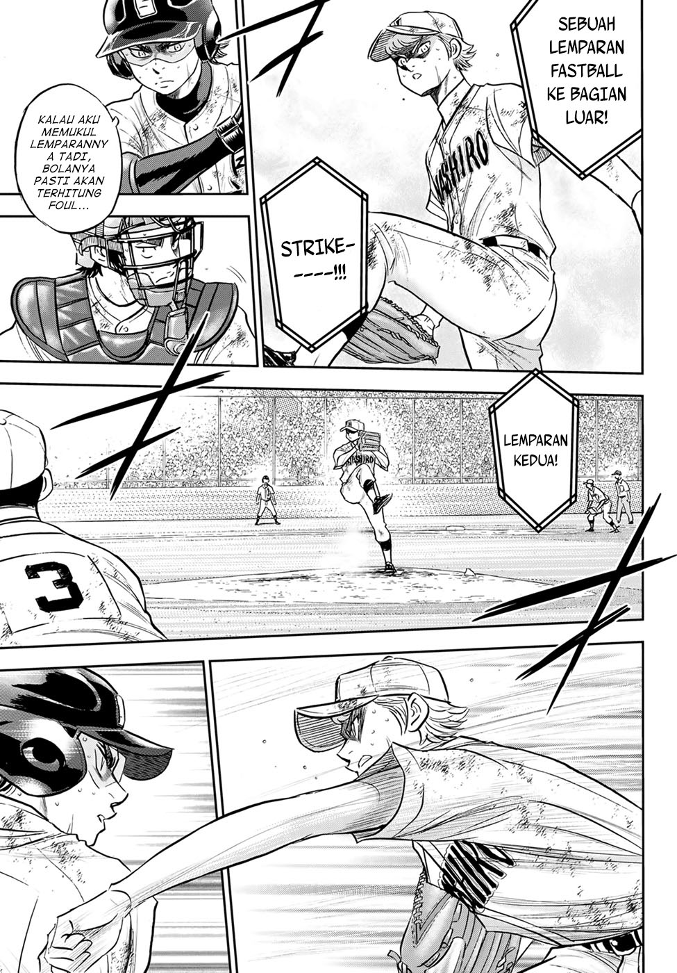 Diamond no Ace Act 2 Bab 291 halaman 13