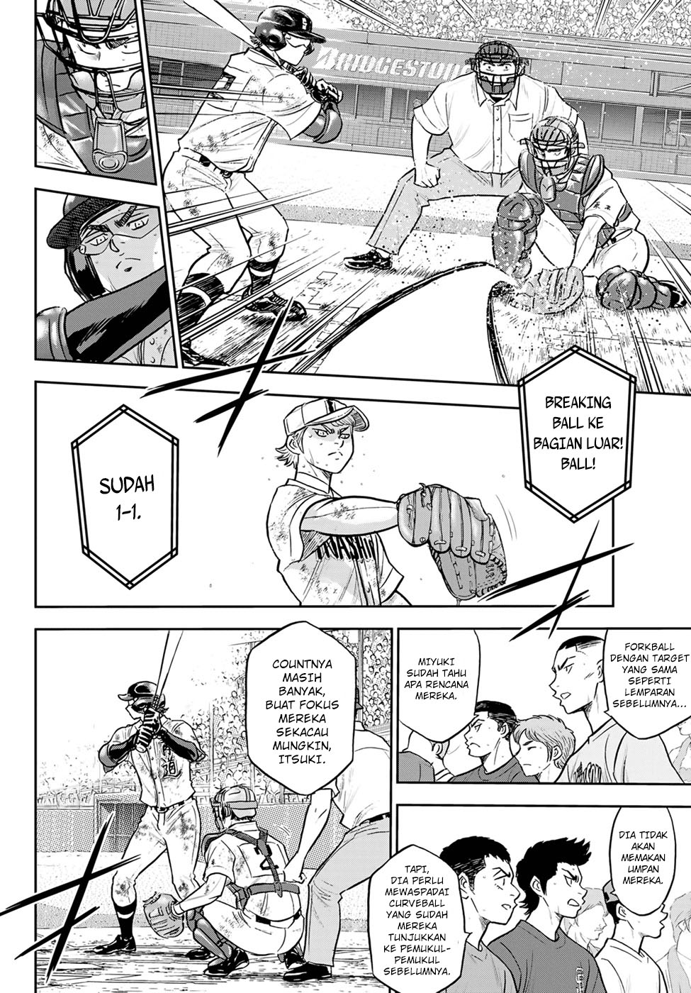 Diamond no Ace Act 2 Bab 291 halaman 14