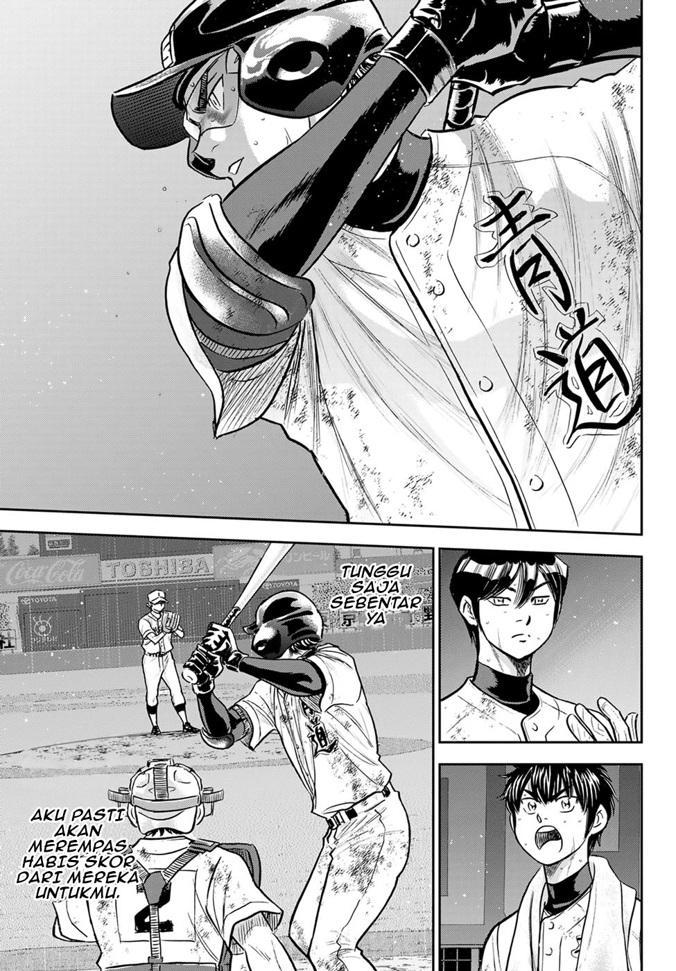 Diamond no Ace Act 2 Bab 291 halaman 21