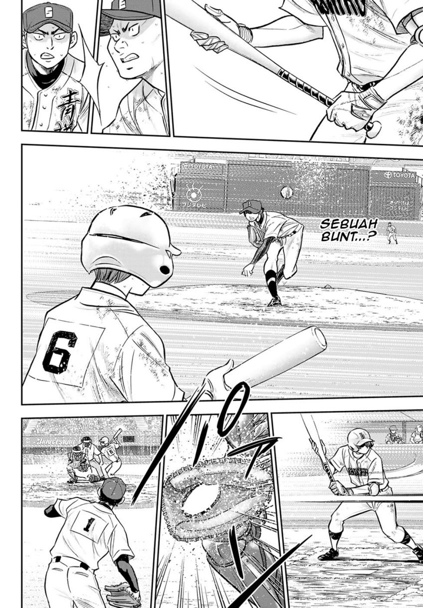 Diamond no Ace Act 2 chapter 292 halaman 18