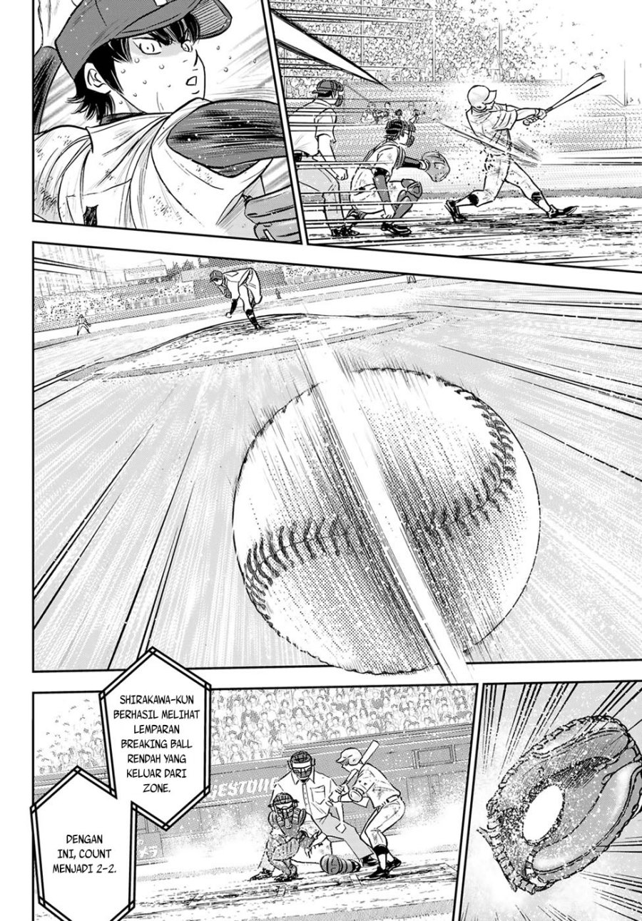 Diamond no Ace Act 2 chapter 293 halaman 3