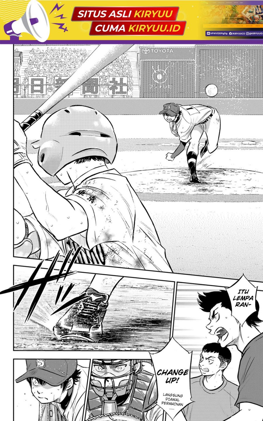 Diamond no Ace Act 2 chapter 293 halaman 19