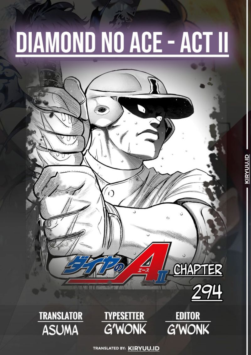 Diamond no Ace Act 2 Bab 294 halaman 1