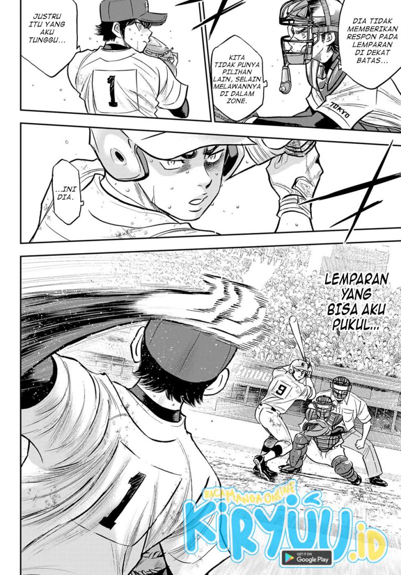 Diamond no Ace Act 2 Bab 294 halaman 9