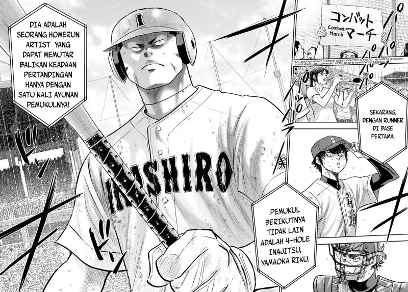 Diamond no Ace Act 2 Bab 294 halaman 13
