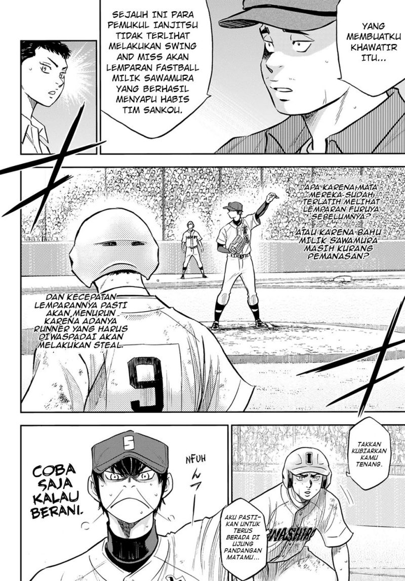 Diamond no Ace Act 2 Bab 294 halaman 16