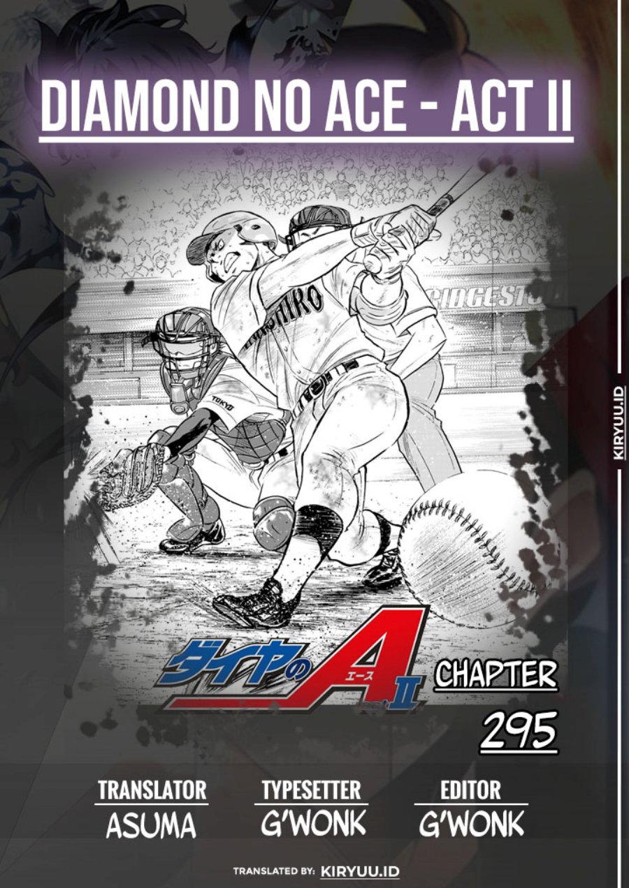 Diamond no Ace Act 2 chapter 295 halaman 1