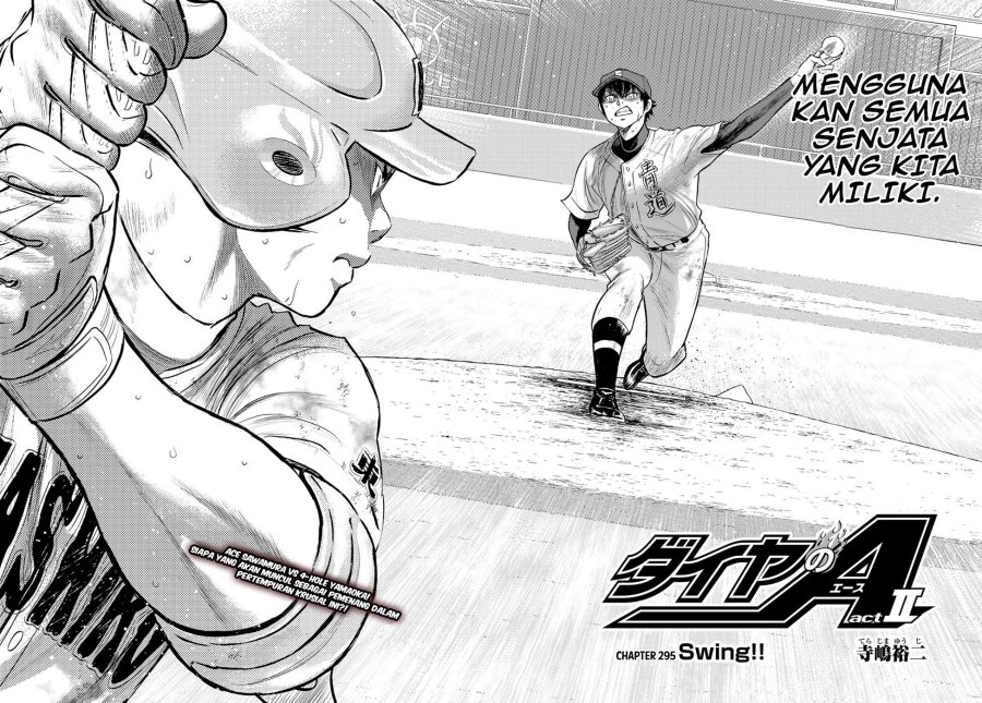Diamond no Ace Act 2 chapter 295 halaman 3