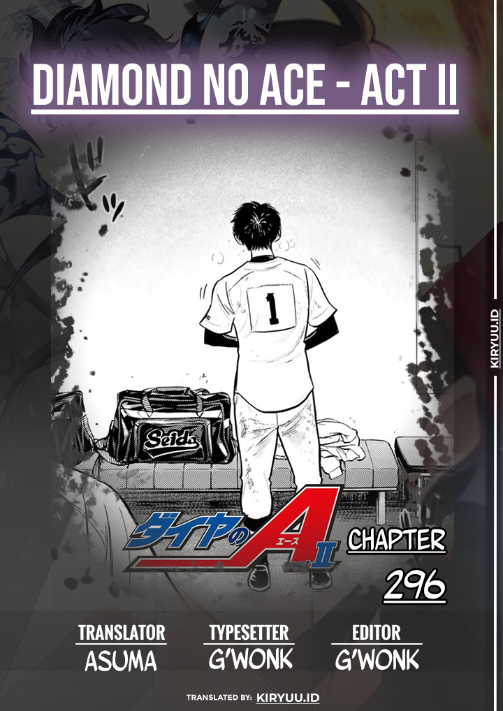 Diamond no Ace Act 2 Bab 296 halaman 1
