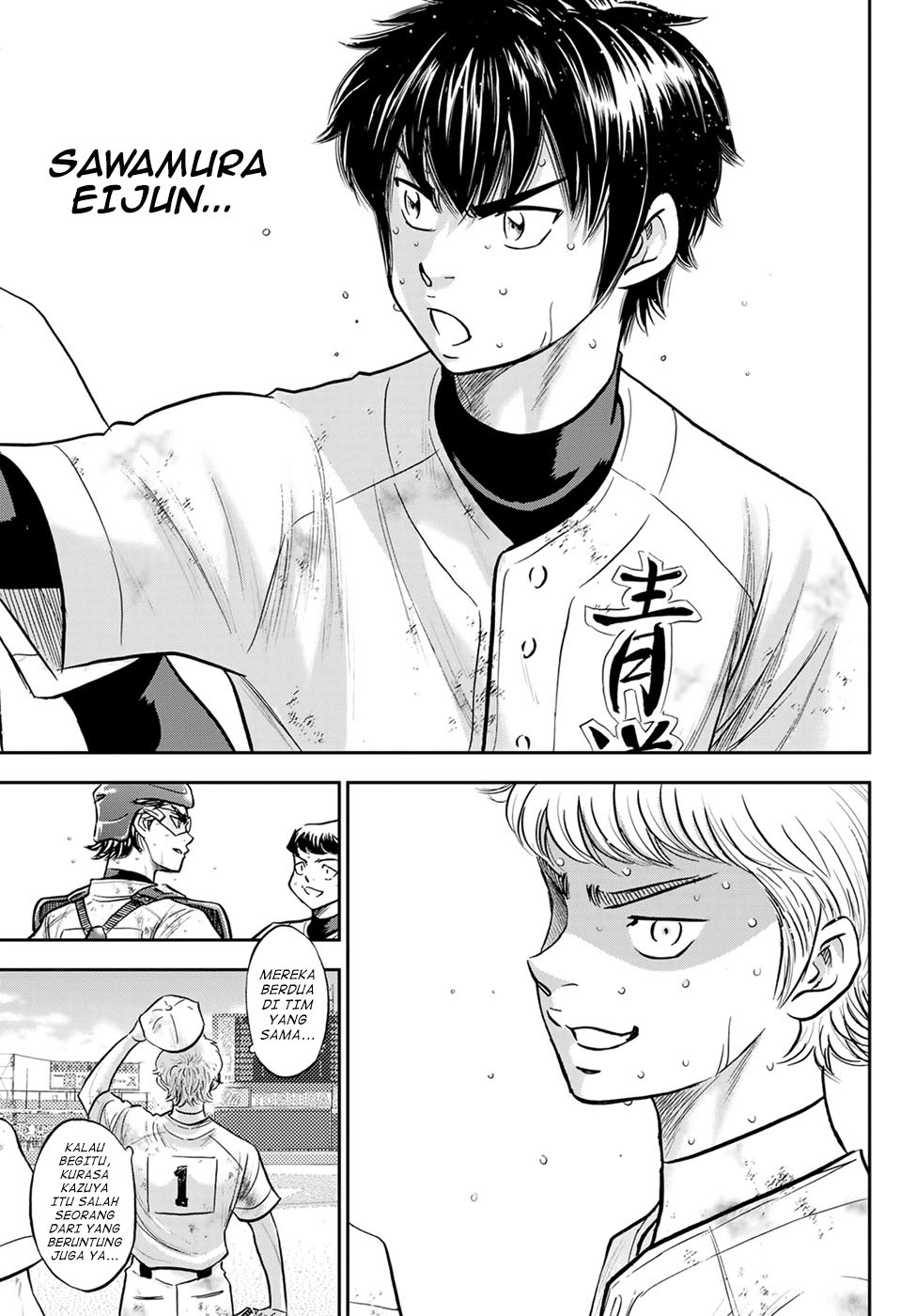 Diamond no Ace Act 2 Bab 296 halaman 8