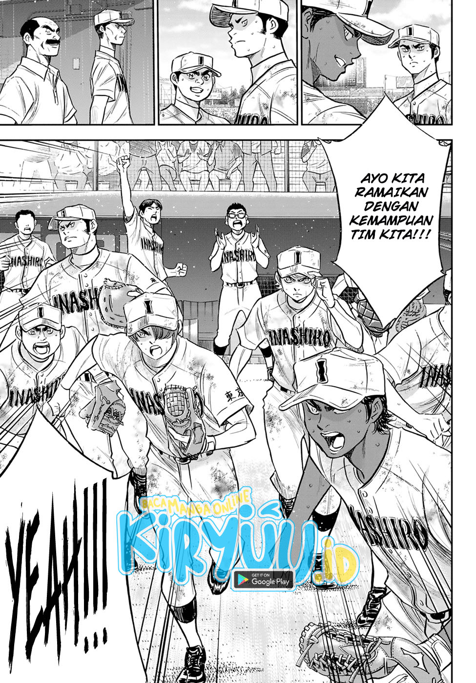 Diamond no Ace Act 2 Bab 296 halaman 10