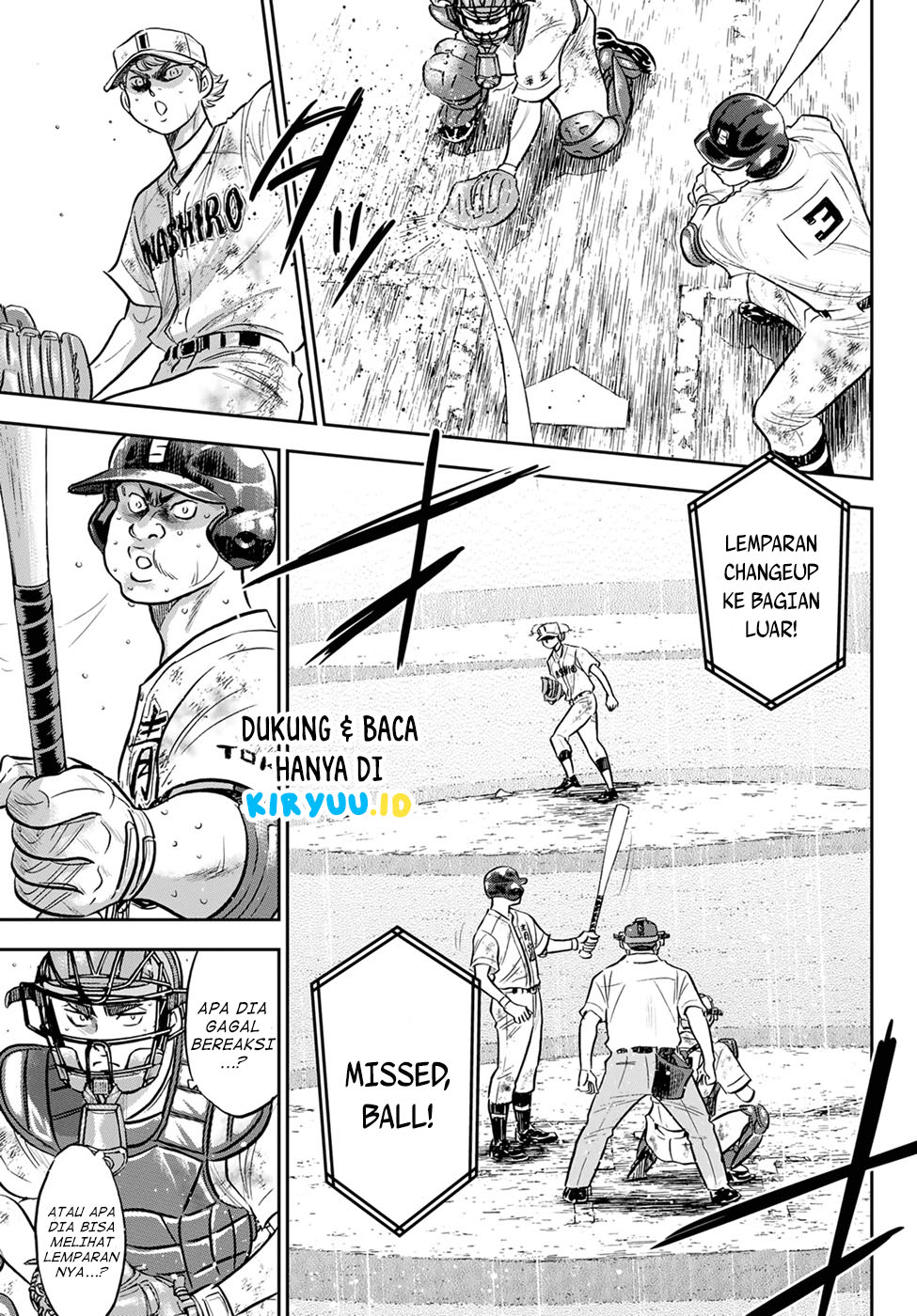 Diamond no Ace Act 2 chapter 297 halaman 5