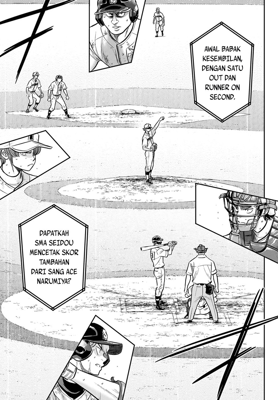 Diamond no Ace Act 2 chapter 297 halaman 21