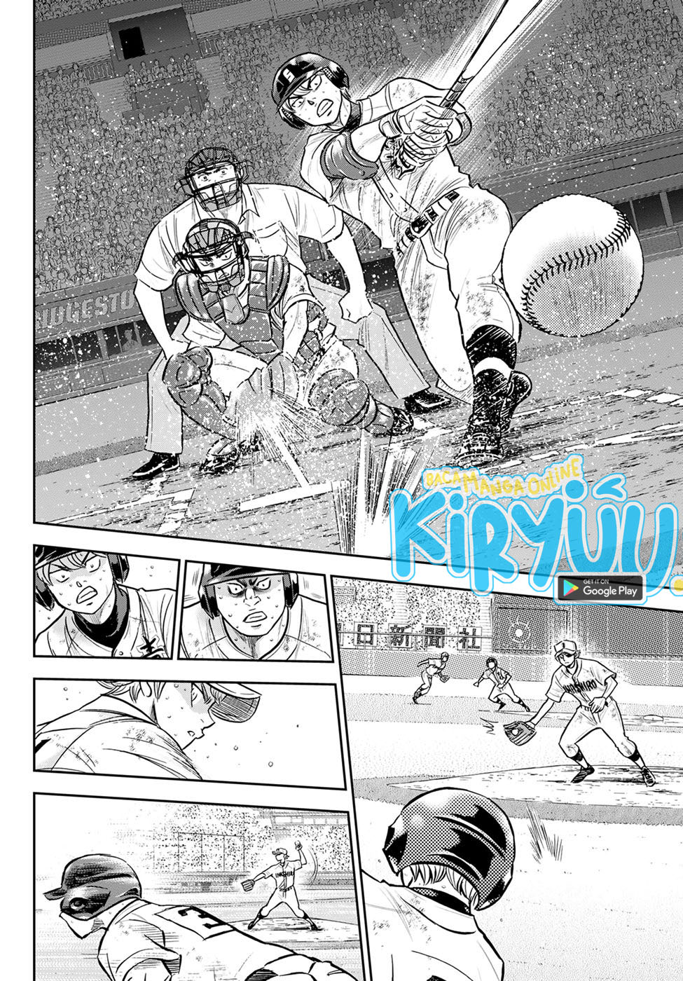Diamond no Ace Act 2 chapter 298 halaman 10