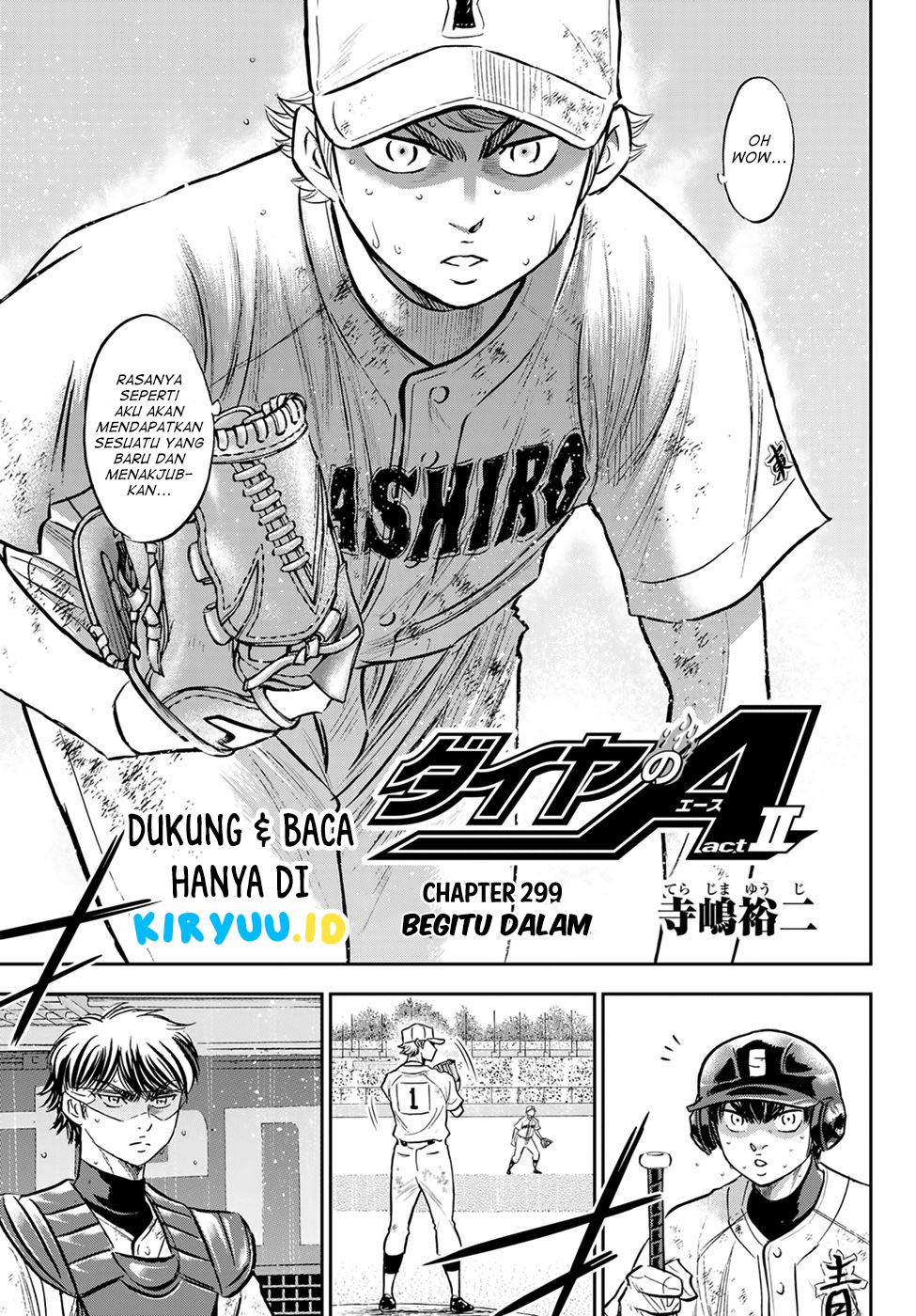 Diamond no Ace Act 2 chapter 299 halaman 5
