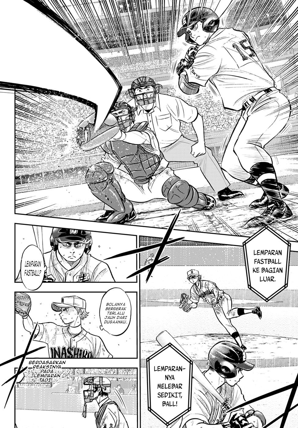 Diamond no Ace Act 2 chapter 299 halaman 6