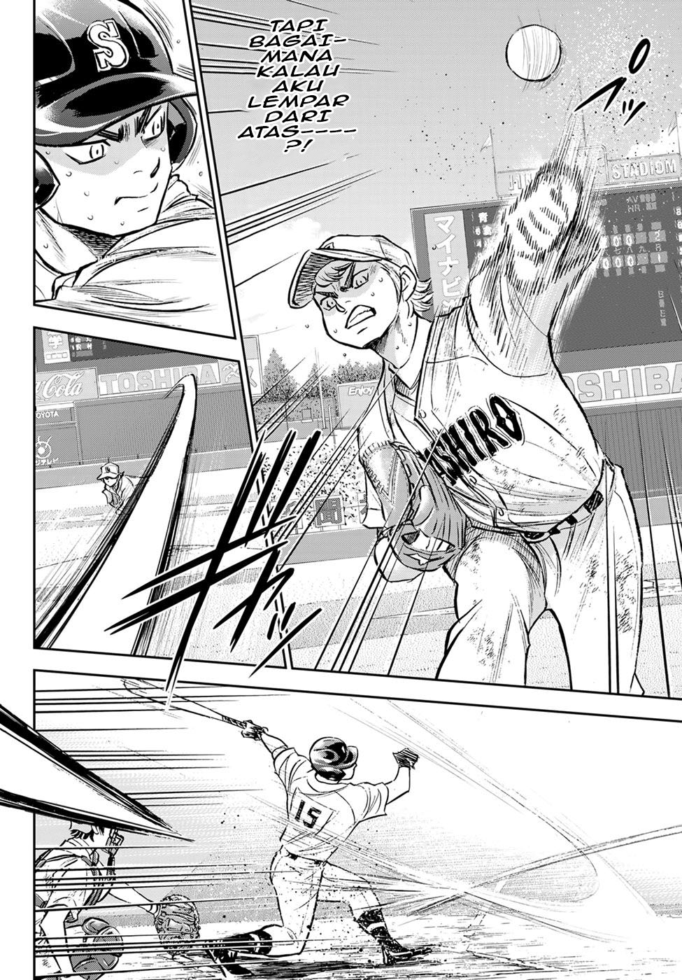 Diamond no Ace Act 2 chapter 299 halaman 8