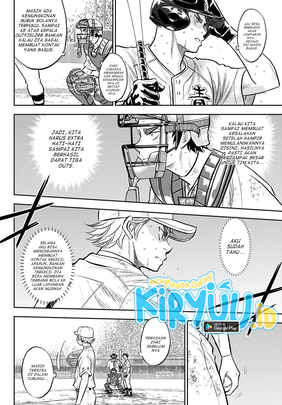 Diamond no Ace Act 2 chapter 299 halaman 10