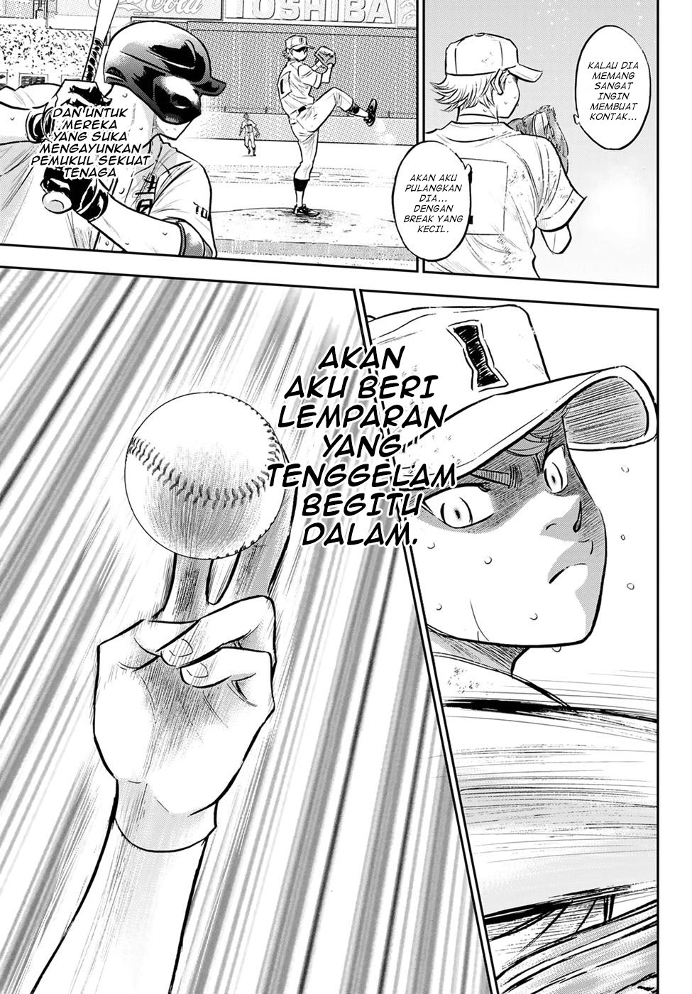 Diamond no Ace Act 2 chapter 299 halaman 13