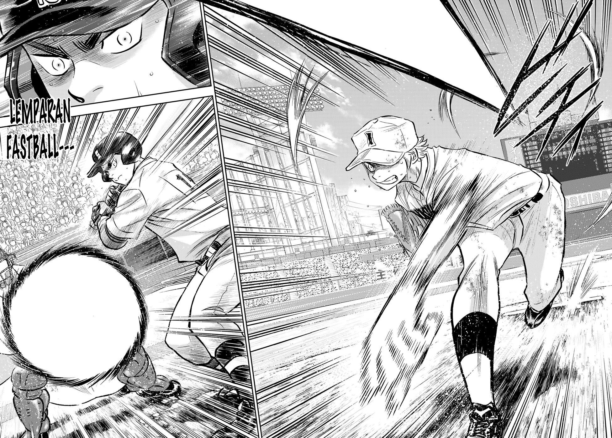 Diamond no Ace Act 2 chapter 299 halaman 14