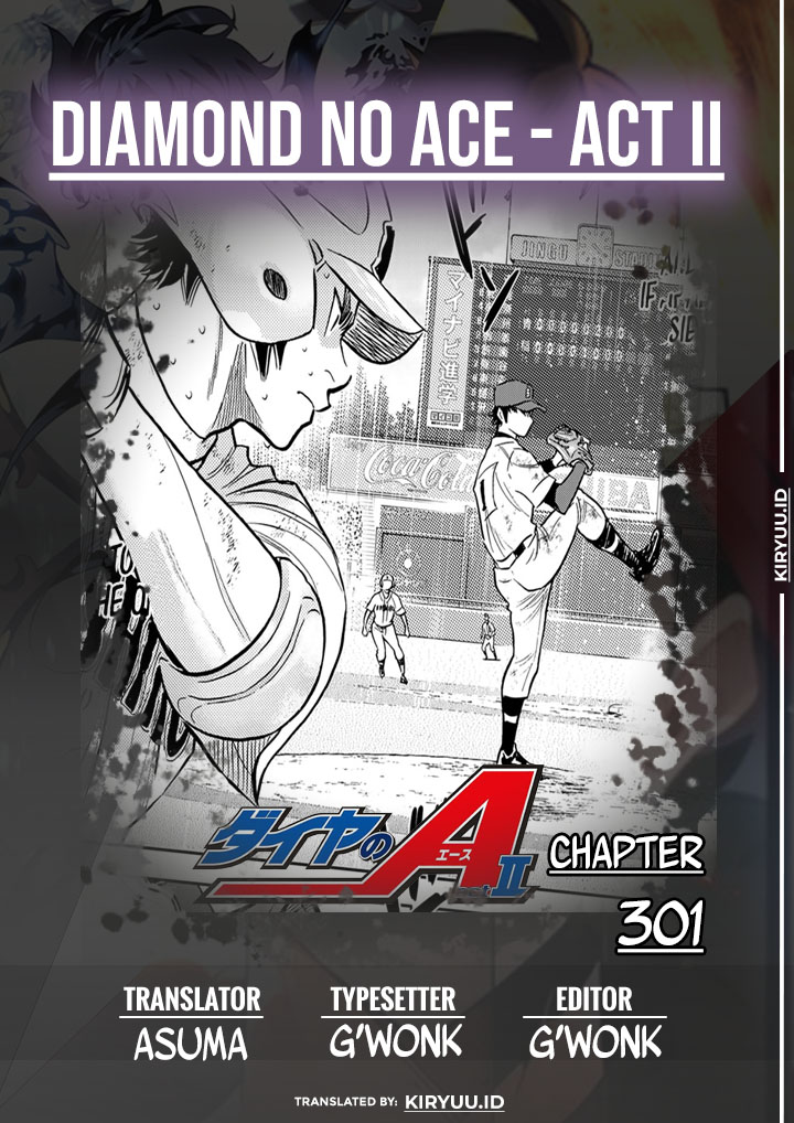 Diamond no Ace Act 2 Bab 301 halaman 1
