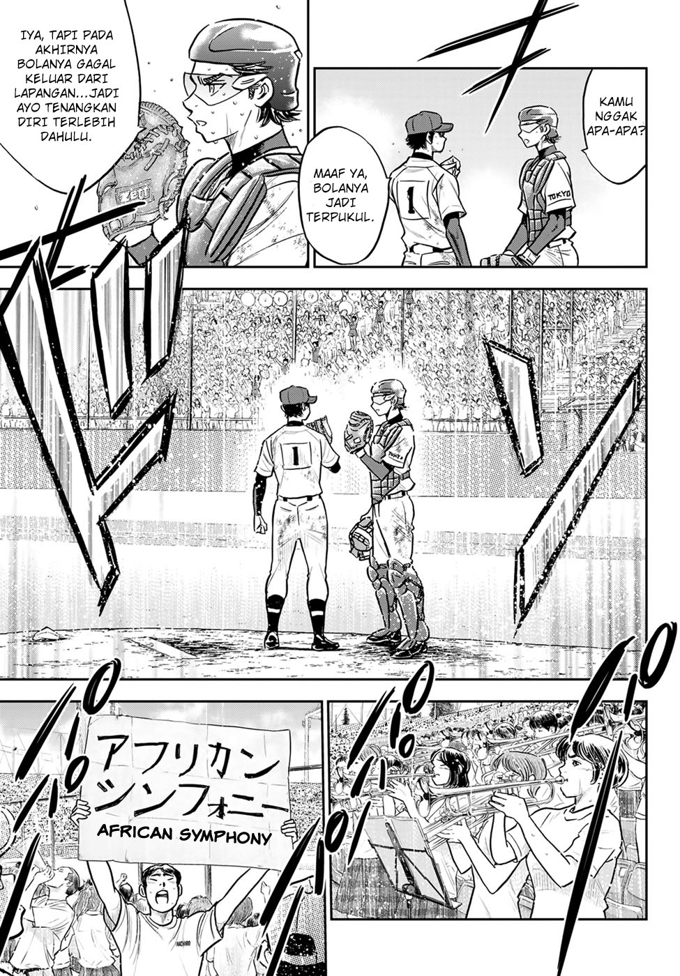 Diamond no Ace Act 2 Bab 301 halaman 10