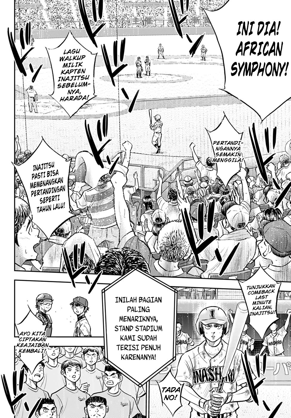 Diamond no Ace Act 2 Bab 301 halaman 11