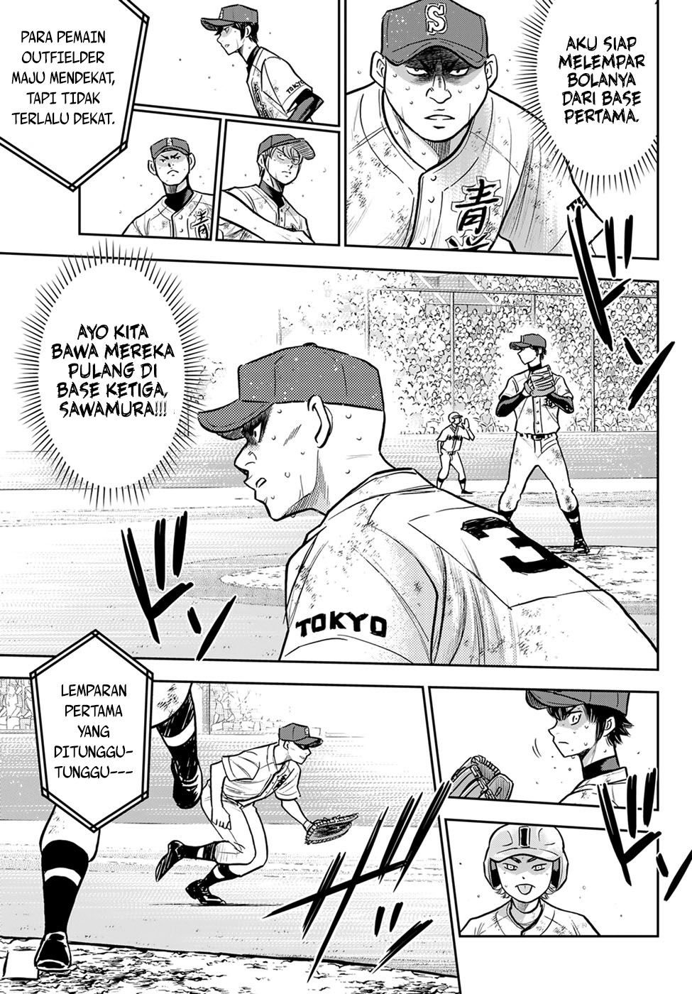 Diamond no Ace Act 2 Bab 301 halaman 16