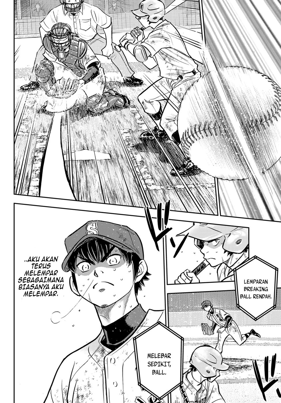 Diamond no Ace Act 2 Bab 301 halaman 19