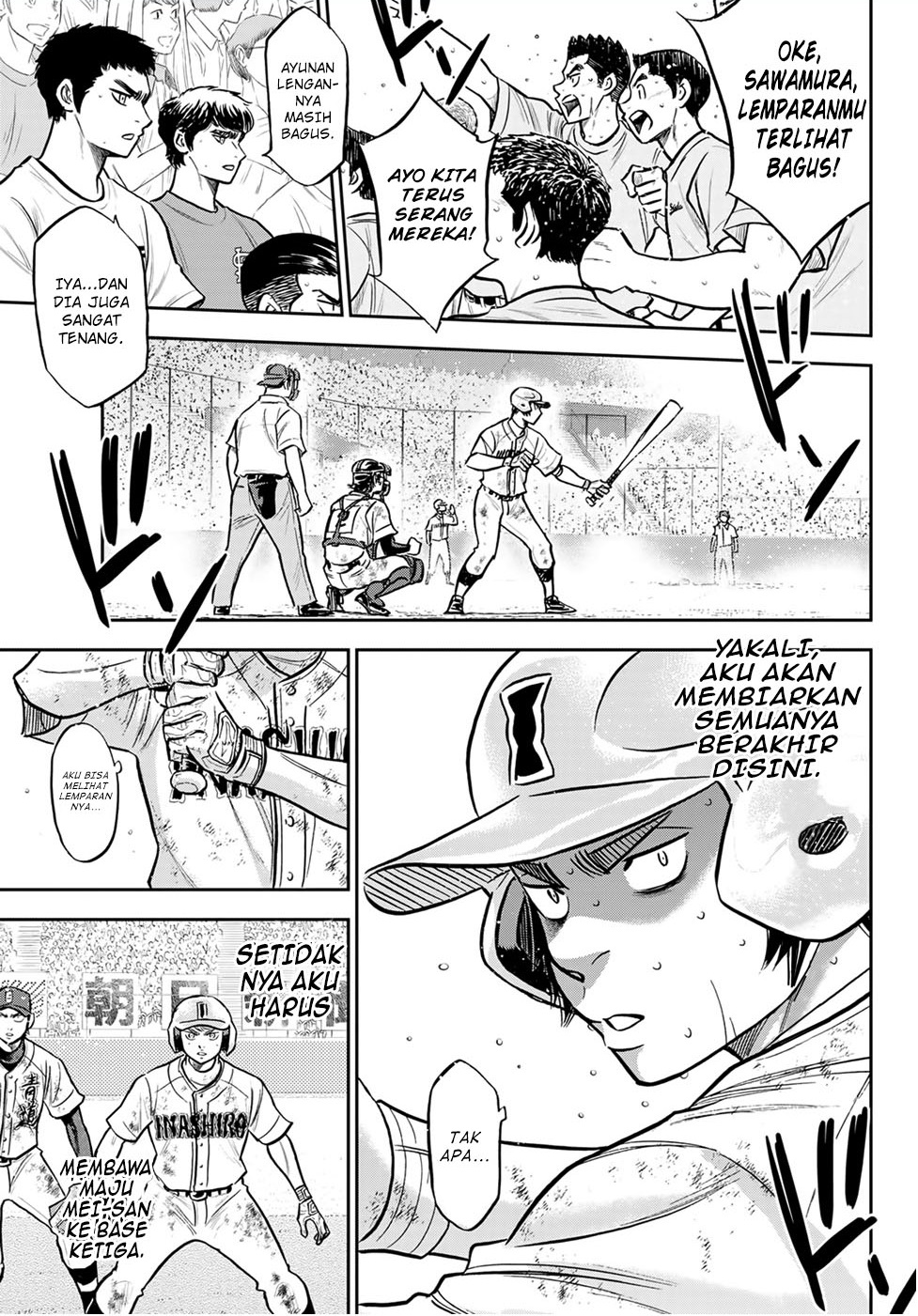 Diamond no Ace Act 2 Bab 301 halaman 20