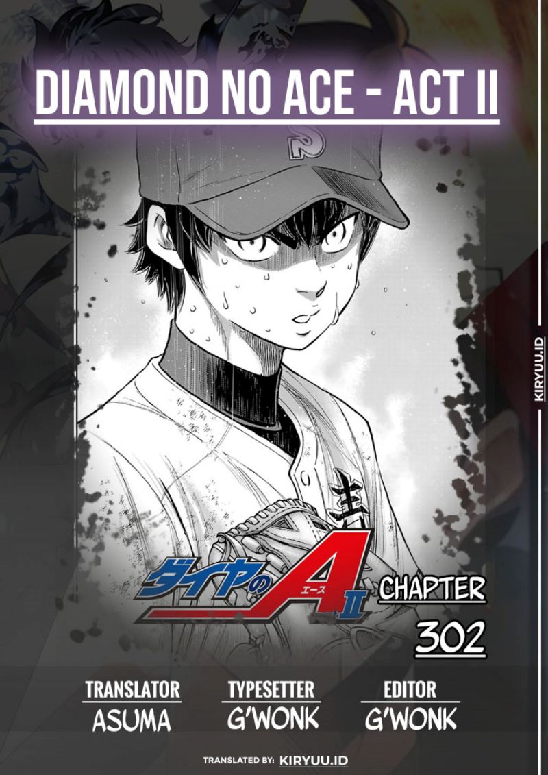 Diamond no Ace Act 2 Bab 302 halaman 1