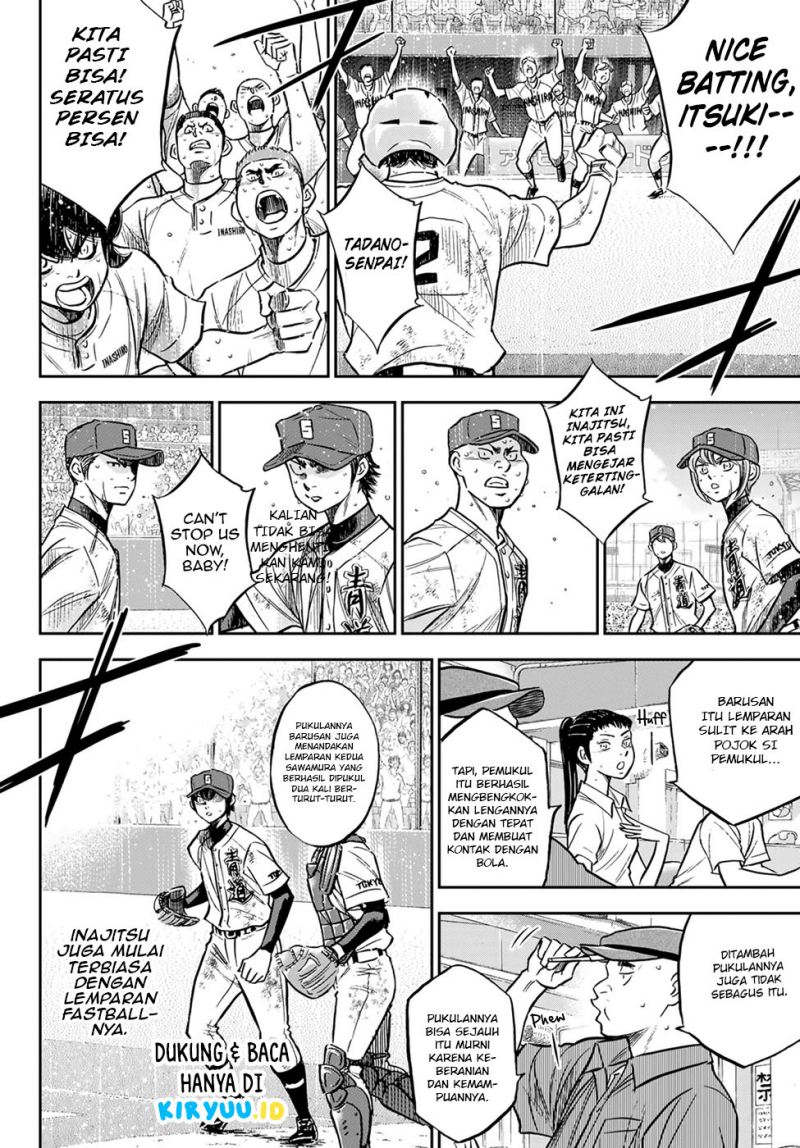 Diamond no Ace Act 2 Bab 302 halaman 4