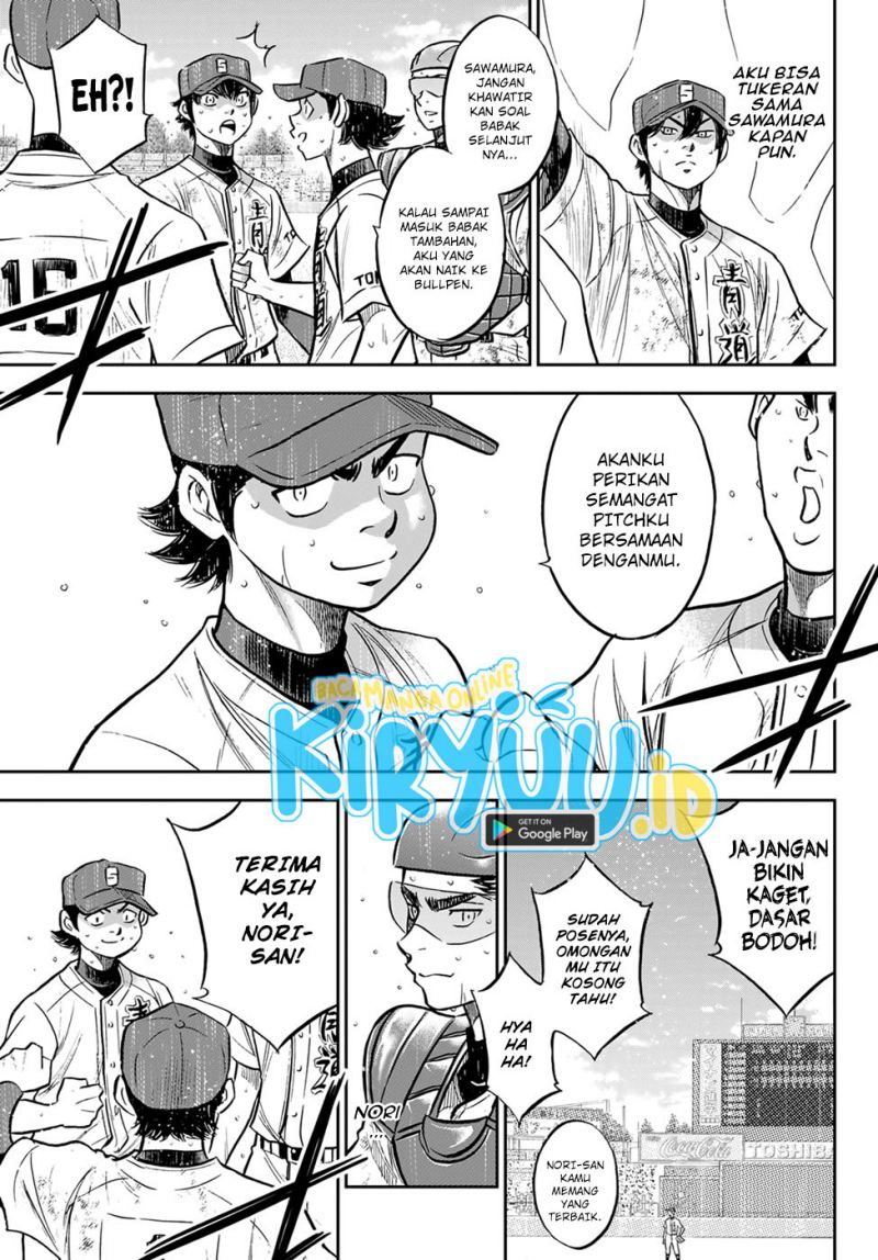Diamond no Ace Act 2 Bab 302 halaman 9