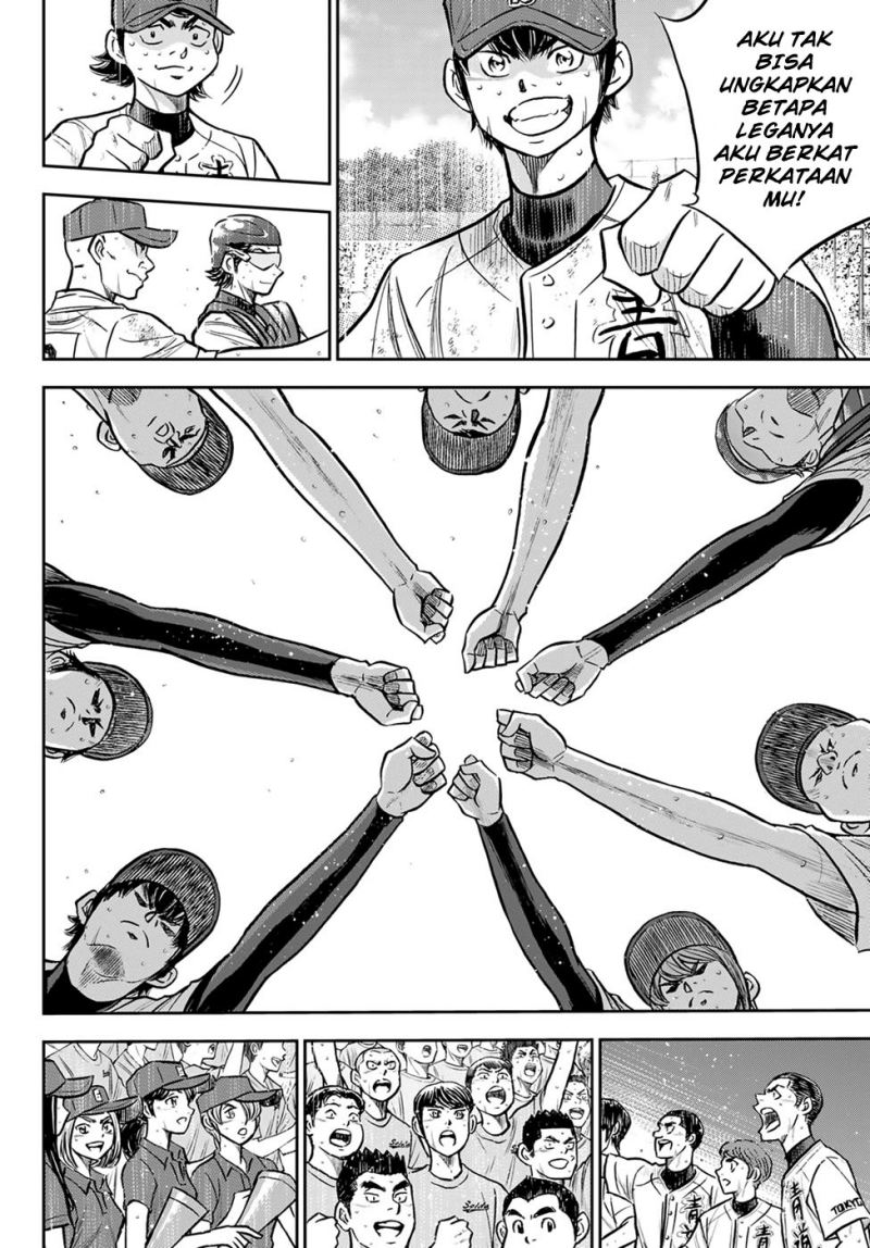 Diamond no Ace Act 2 Bab 302 halaman 10
