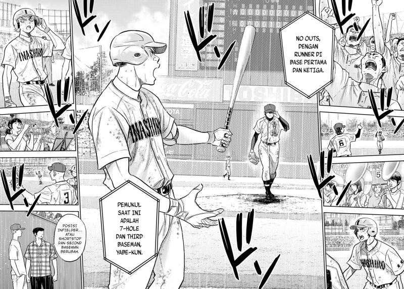 Diamond no Ace Act 2 Bab 302 halaman 12