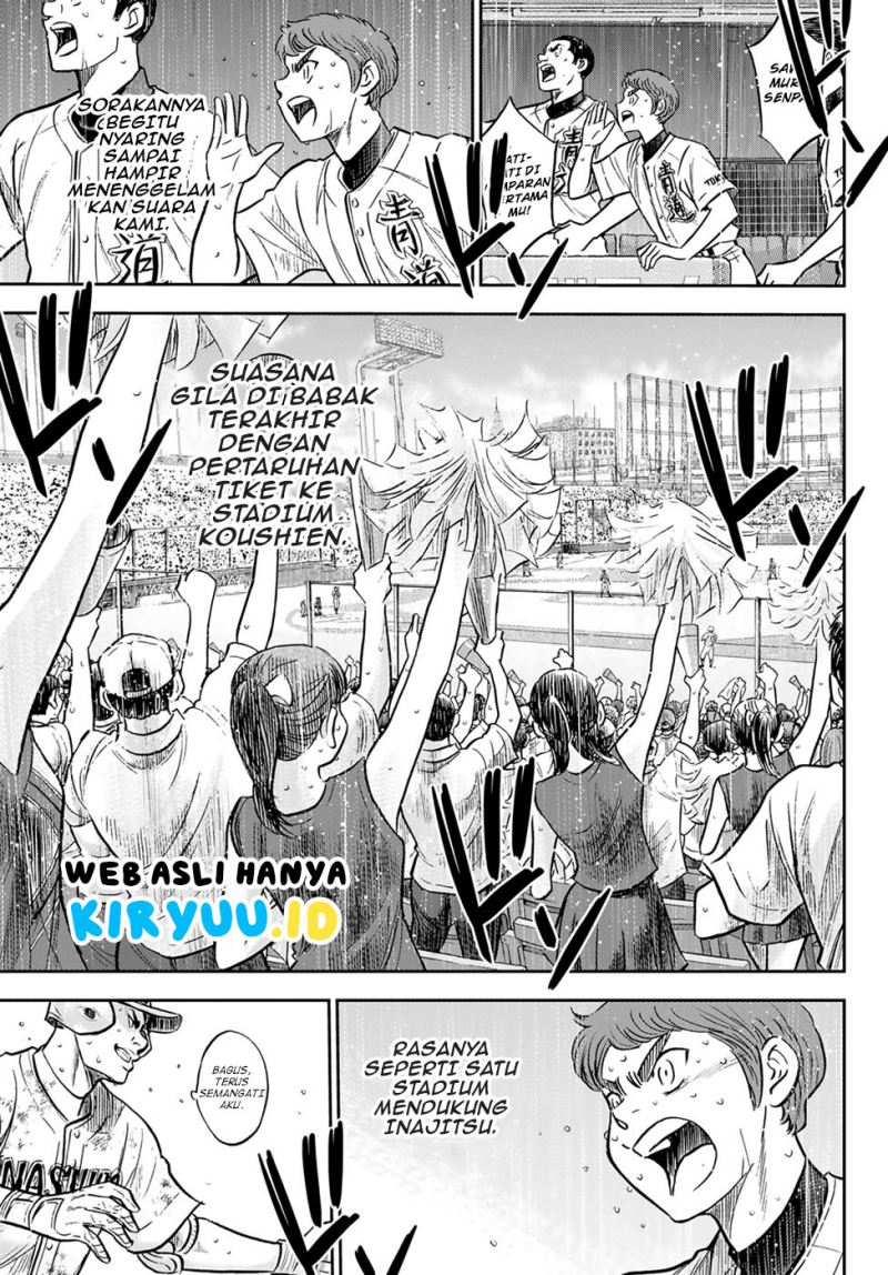 Diamond no Ace Act 2 Bab 302 halaman 14