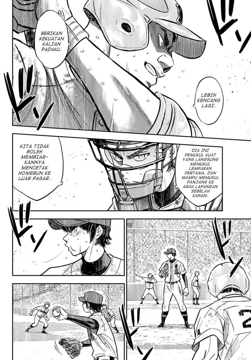 Diamond no Ace Act 2 Bab 302 halaman 15