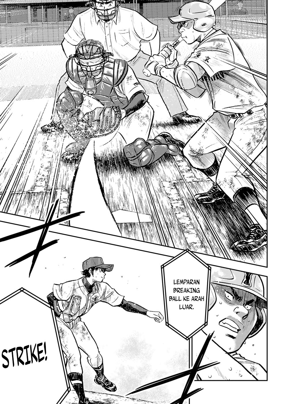 Diamond no Ace Act 2 Bab 303 halaman 6