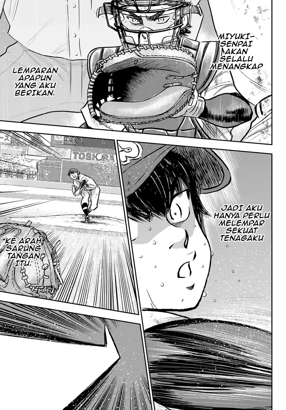 Diamond no Ace Act 2 Bab 303 halaman 8