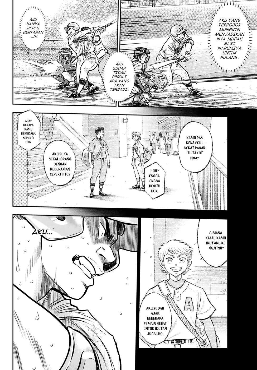 Diamond no Ace Act 2 Bab 303 halaman 11