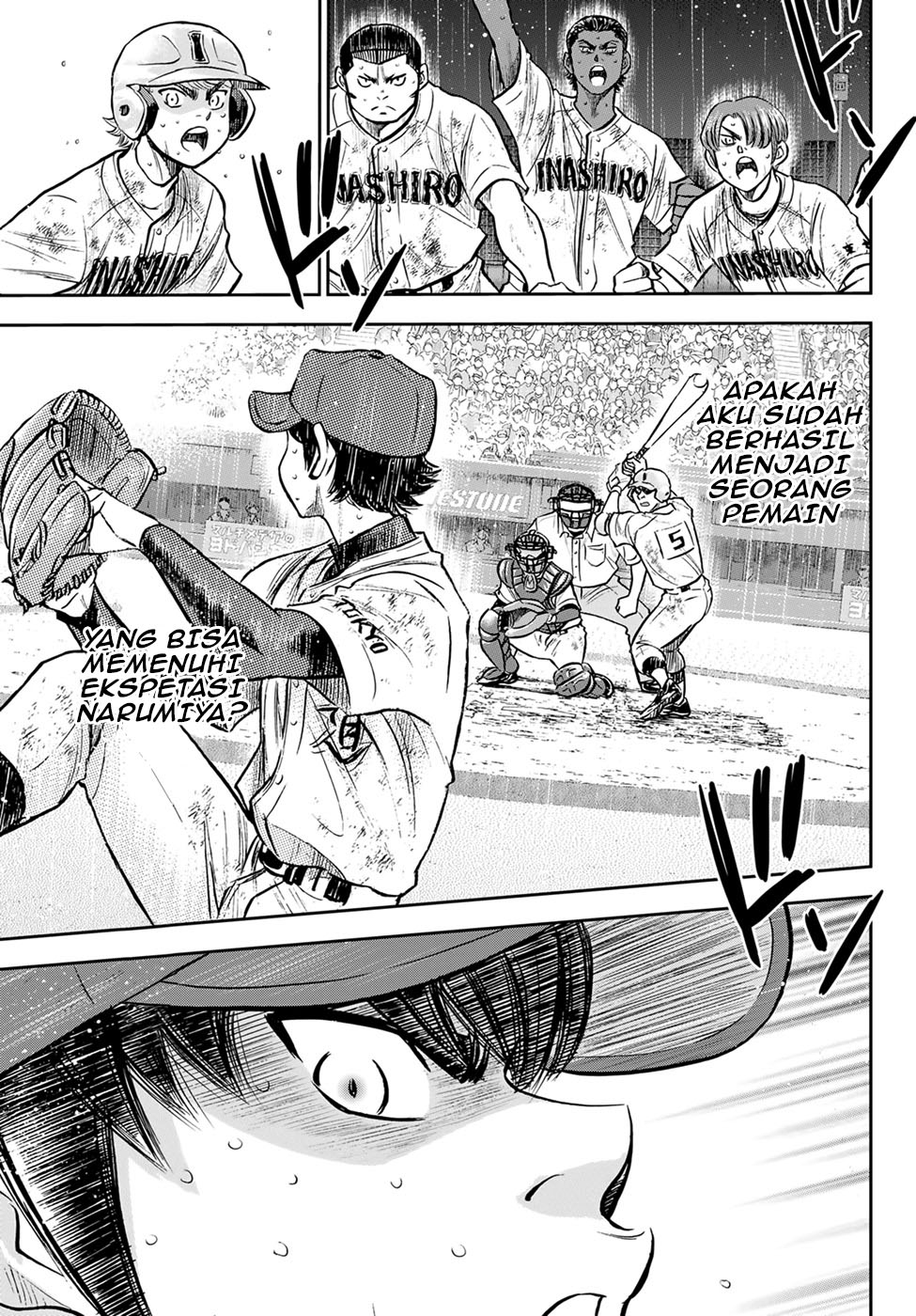 Diamond no Ace Act 2 Bab 303 halaman 12