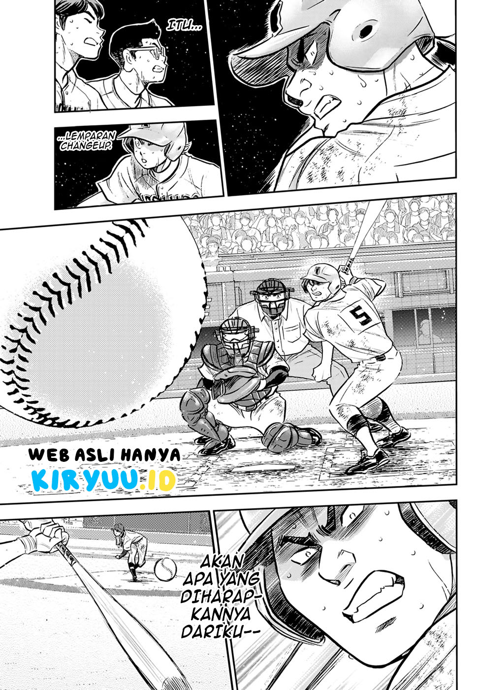 Diamond no Ace Act 2 Bab 303 halaman 14