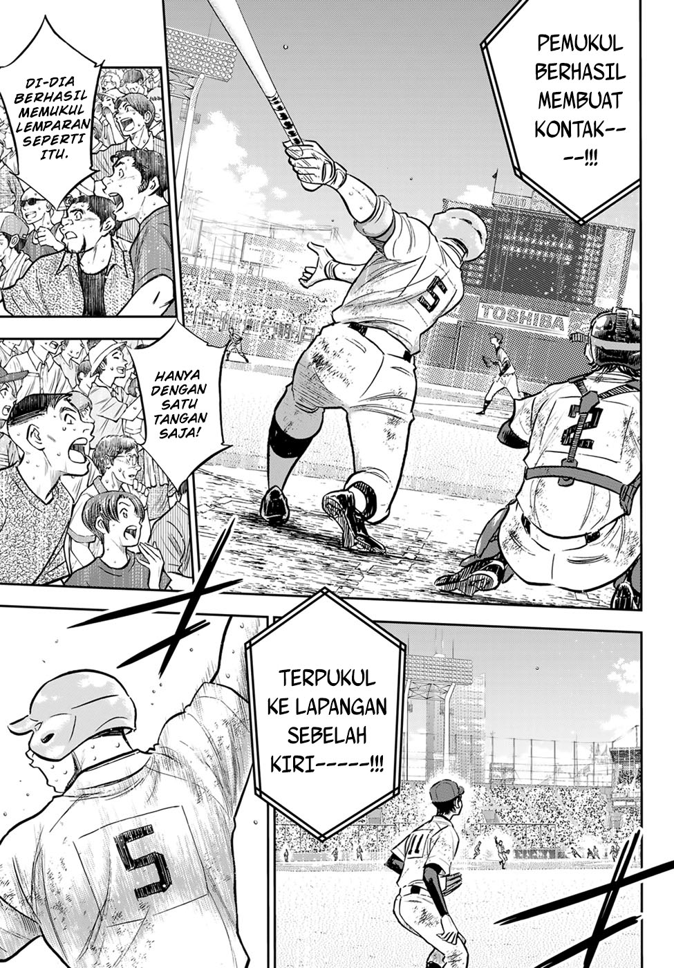 Diamond no Ace Act 2 Bab 303 halaman 16