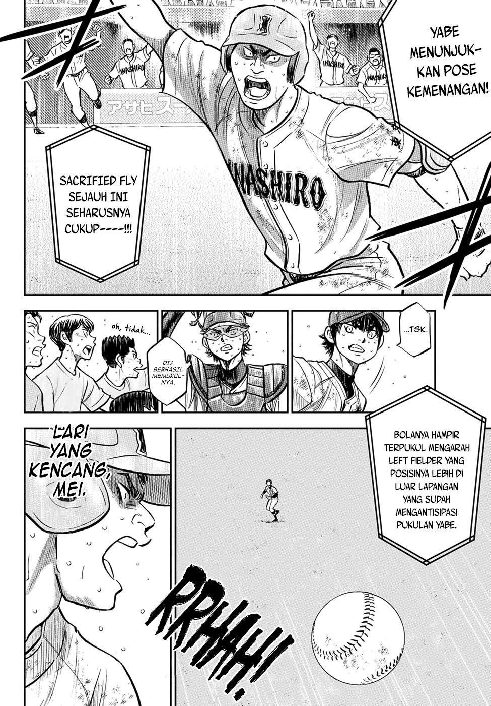 Diamond no Ace Act 2 Bab 303 halaman 17