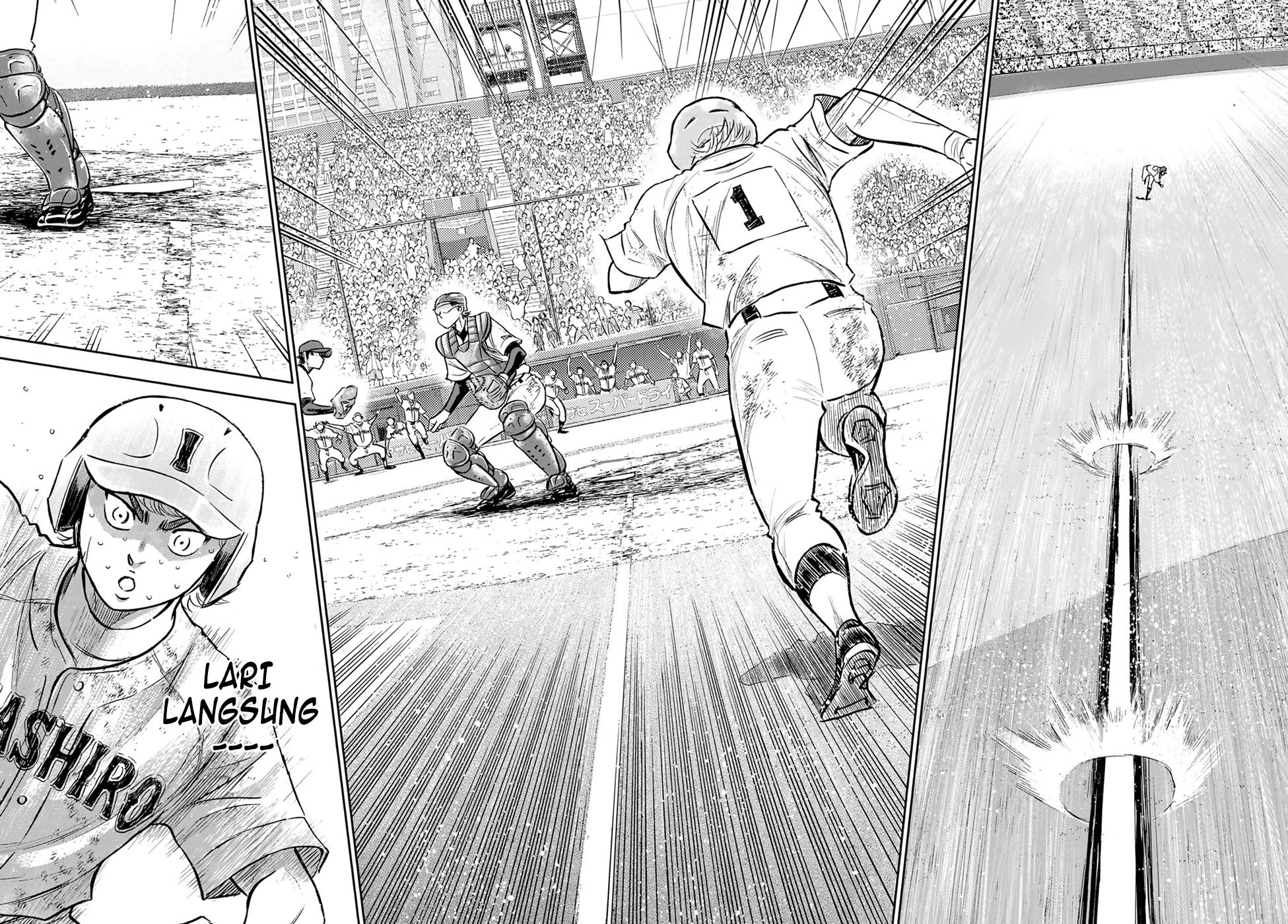 Diamond no Ace Act 2 Bab 303 halaman 21