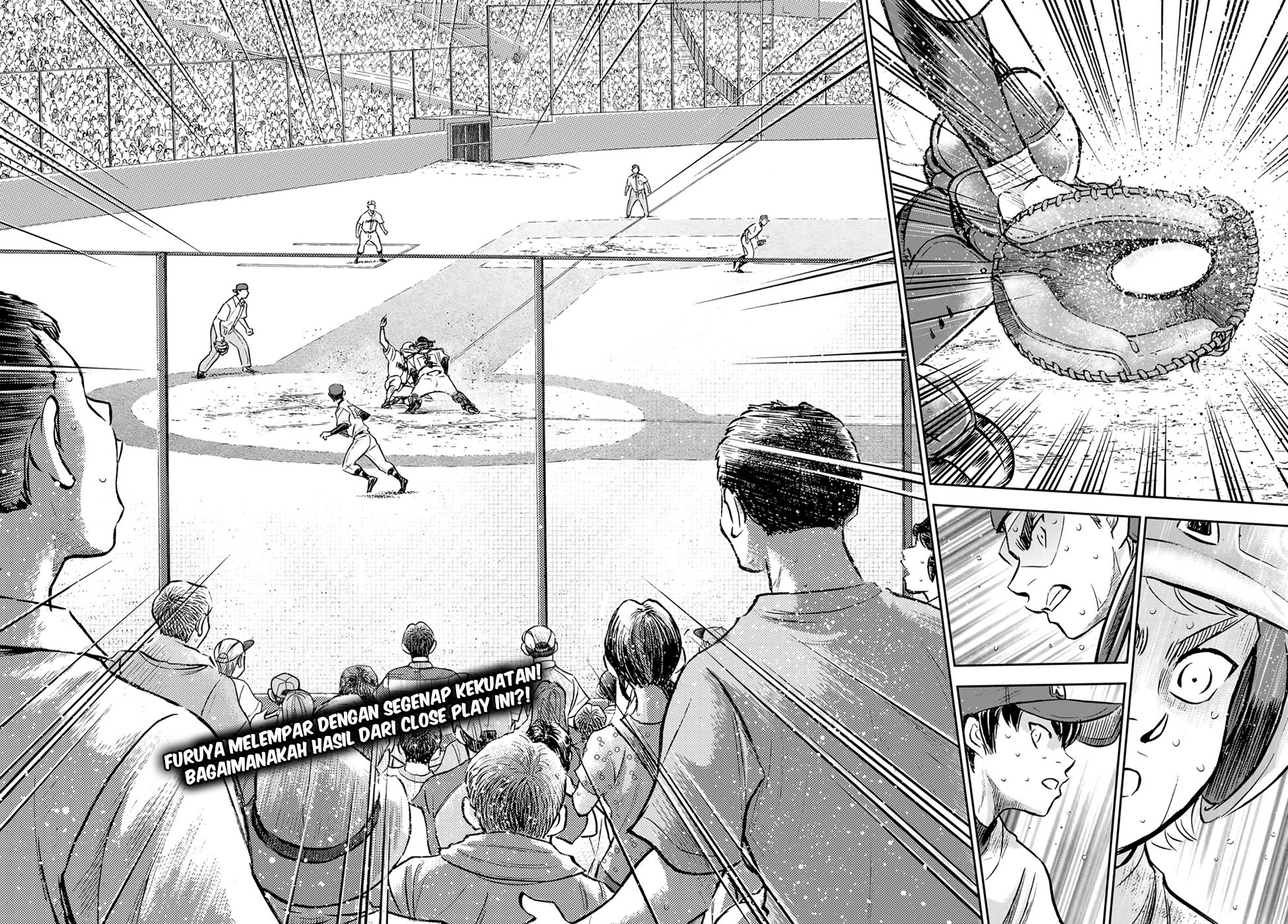 Diamond no Ace Act 2 Bab 303 halaman 22