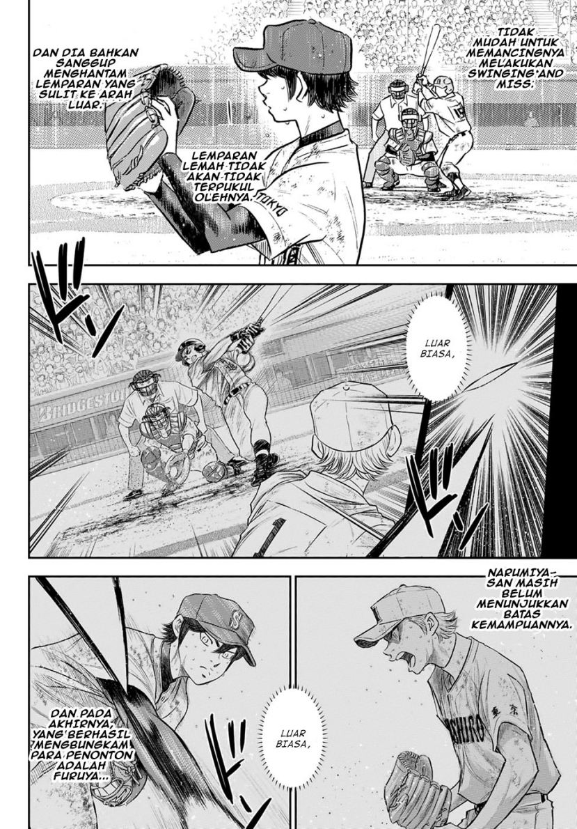 Diamond no Ace Act 2 chapter 304 halaman 8